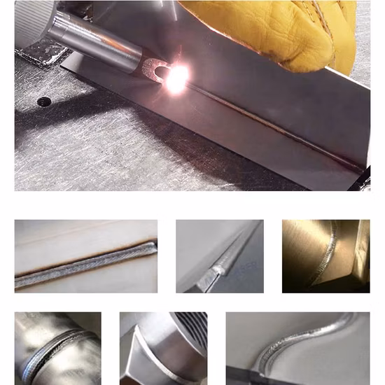 Soldadora láser de fibra de mano CNC de alta calidad 1kw 1500W 2000W para acero metálico
