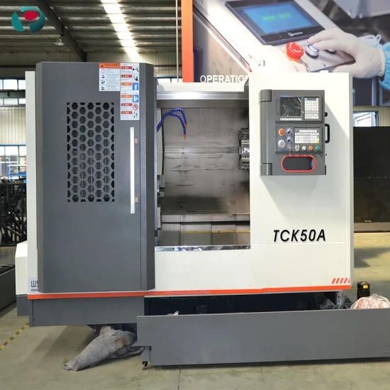 Jepps Tck36A/Tck46A/Tck50A Torno CNC de lecho inclinado/Máquina de torneado/Máquina Herramienta/Cener de fresado de torneado