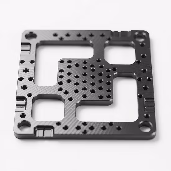 Piezas de mecanizado CNC personalizadas de aluminio anodizado de precisión 6061 6063 de alta calidad de fabricación China